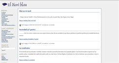 Desktop Screenshot of eldiariblau.net
